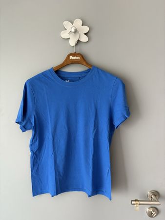 T-shirt bleu New Yorker taille M 