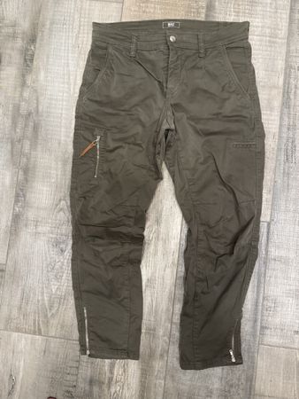 MAC Rich Cargo Baumwollhose Khaki Gr. 38/26 Top Zustand! (59