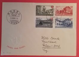 B298) 1948, Pro Patria Satzbrief Kt. 45-.