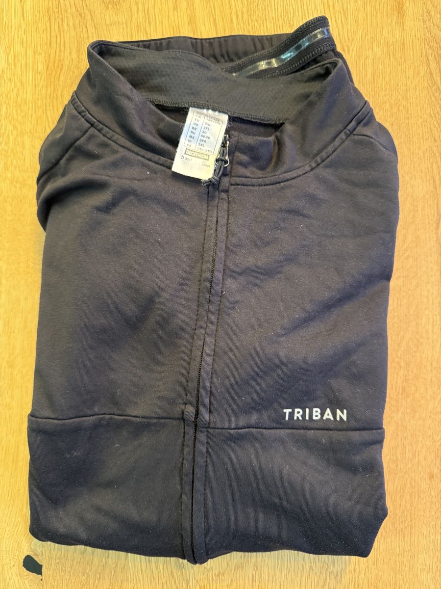 Decathlon Canottiere & Pantaloni: Langarm Trikot Thermo Triban – Usato da Schaffhausen venduto da Danilo-86