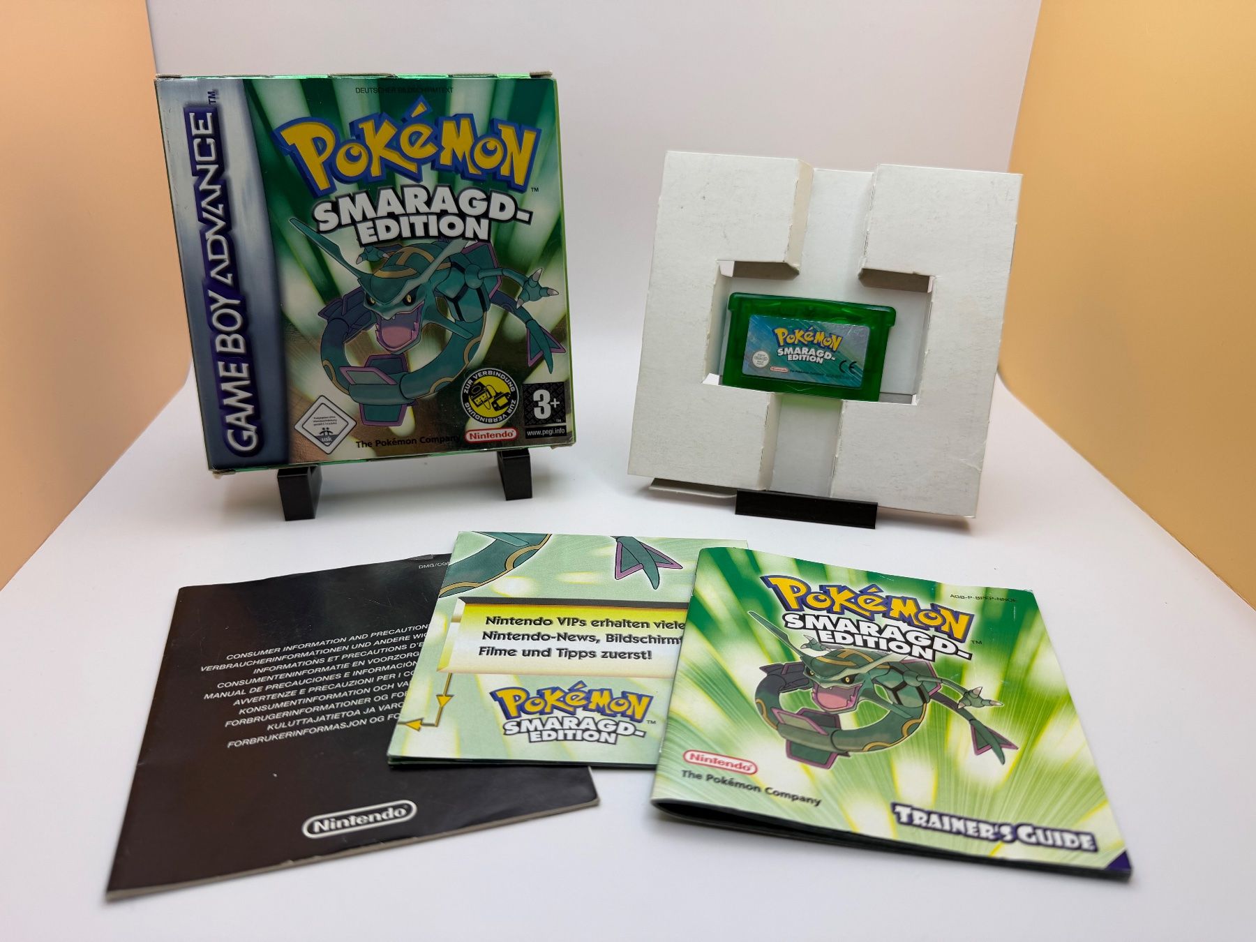 Pokémon Spiele: Gameboy Advance Pokemon Smaragd Edition OVP – Gebraucht aus Bettlach von awi_7jcb