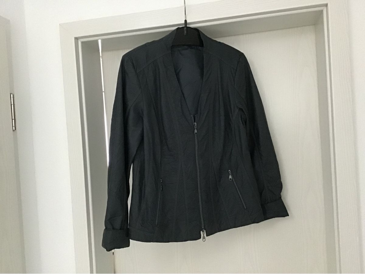 Jacken: Dunkelgraue Bonita Übergangsjacke, Gr. 40 – Gebraucht aus Trimbach von gregy69s