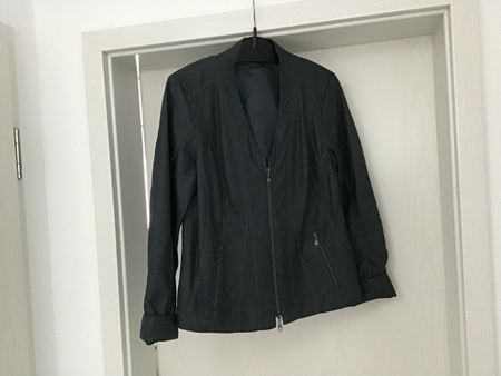 Dunkelgraue Bonita Übergangsjacke, Gr. 40