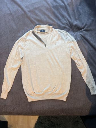 Herren Pullover Hackett beige Grösse L neu