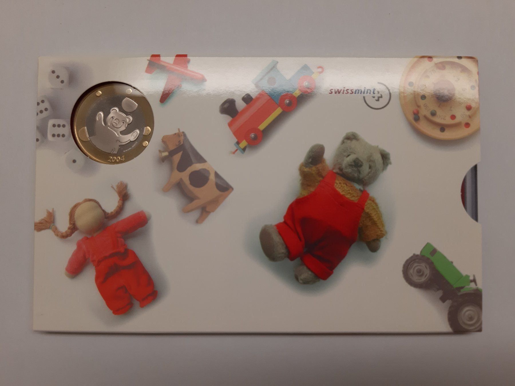 Tutti le monete: Baby Münzsatz 2004 NEU! – Nuovo e nell'imballaggio originale da Pfäffikon ZH venduto da Schweizer_Muenzen