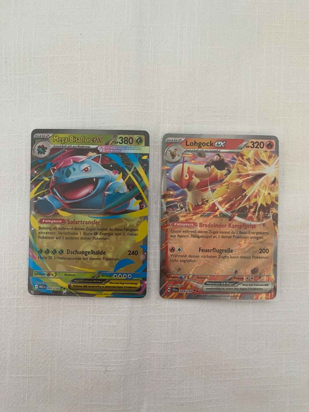 Pokémon Cartes à collectionner: Pokémon / Mega Evolution / Mega-Bisaflor ex & Lohgock ex DE – Neuf (Voir description) à Rottenschwil par Sigma_Freud