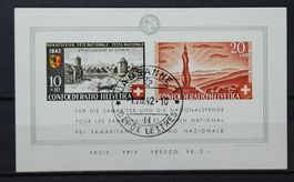 Pro Patria Block Nr.7 gestempelt Gutes Erhaltung 300Fr