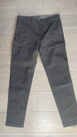 Pantalons Levi's  bruns coton XX chino, taille W33 L 34 
