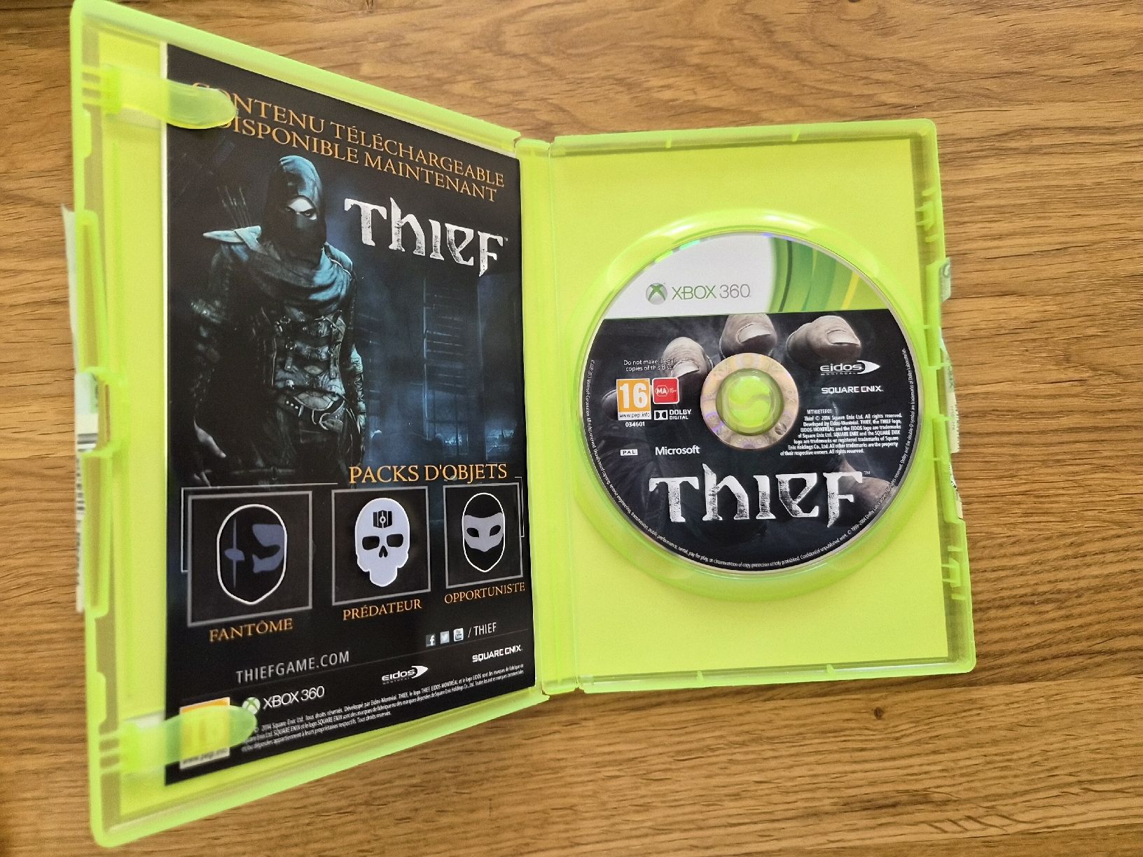 Microsoft Giochi: Thief - Xbox 360 - Jeu d'action et d'aventure – Usato da La Joux FR venduto da car_ck96 1