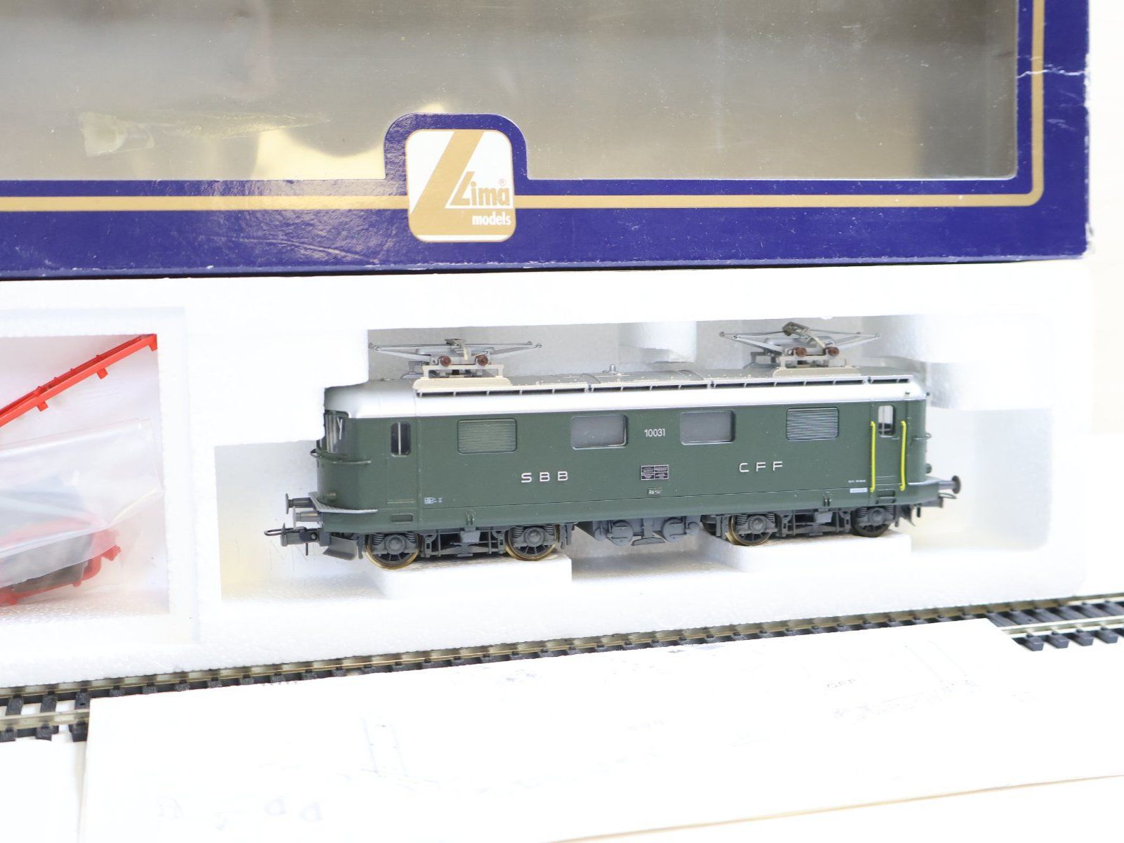 Lima Modellini di ferrovie: Lima Collection SBB Re 4/4 E-Lok - 208444 - H0 – Usato da Winterthur venduto da Monstera