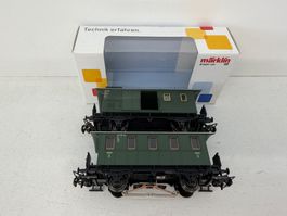 Märklin 4038 4039 Gepäck- & Personenwagen Set der DB