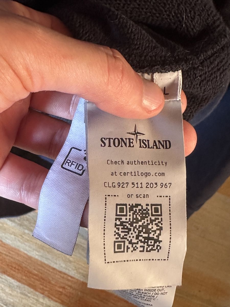 Stone Island Maglioni & Felpe: Original Dark Blue Stone Island 1/4 Zip size L – Usato da Villars-Burquin venduto da Iliasso 4