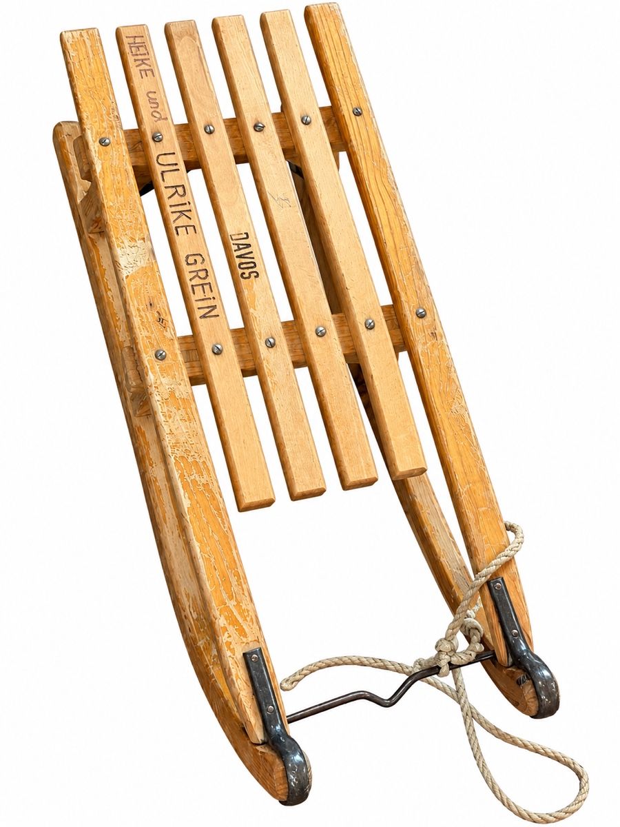 Slitta: Holzschlitten – Usato da Wegenstetten venduto da lue_25k6