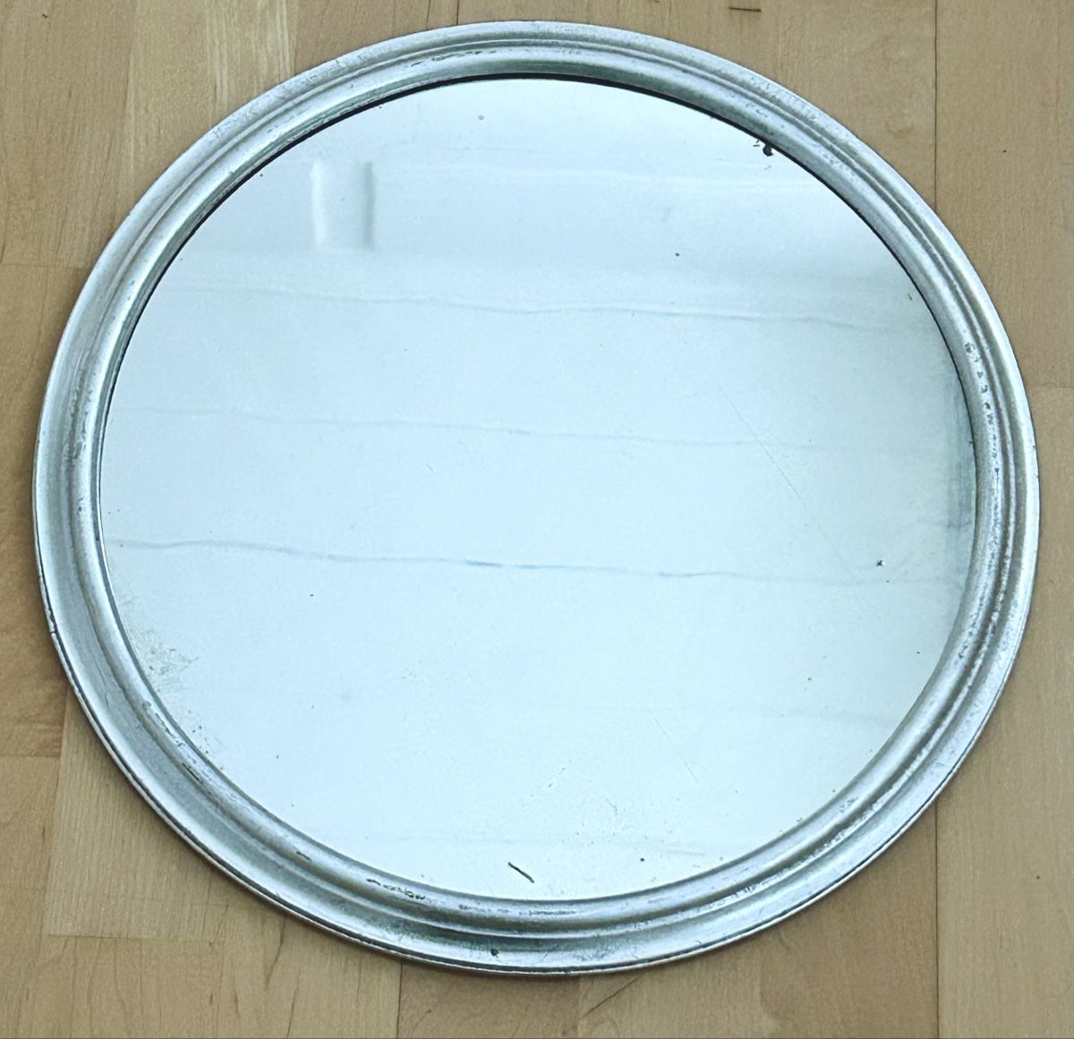 Piatti di portata: Antikes Spiegeltablett, silberfinish, Vintage – Usato da Gunten venduto da starfish3 3
