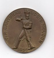 (613) Medaille, Moudon, Tir Cantonale, Ø 50 mm