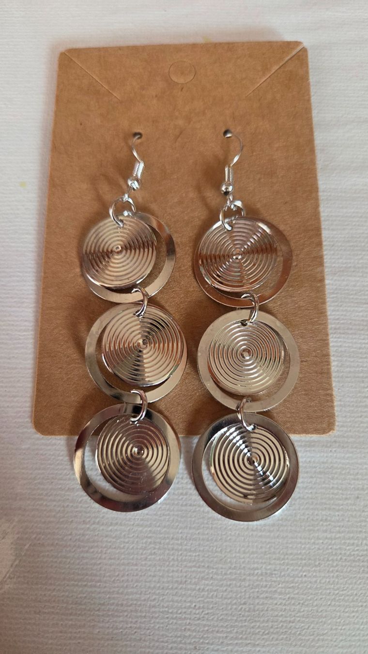 Orecchini pendenti & Orecchini a lobo: Ohrringe Modeschmuck  Boho Style silberfarben – Usato da Weggis venduto da Leeclipse 2