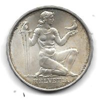 5 Fr. Gedenkmünze 1936  Silber (15 Gramm)