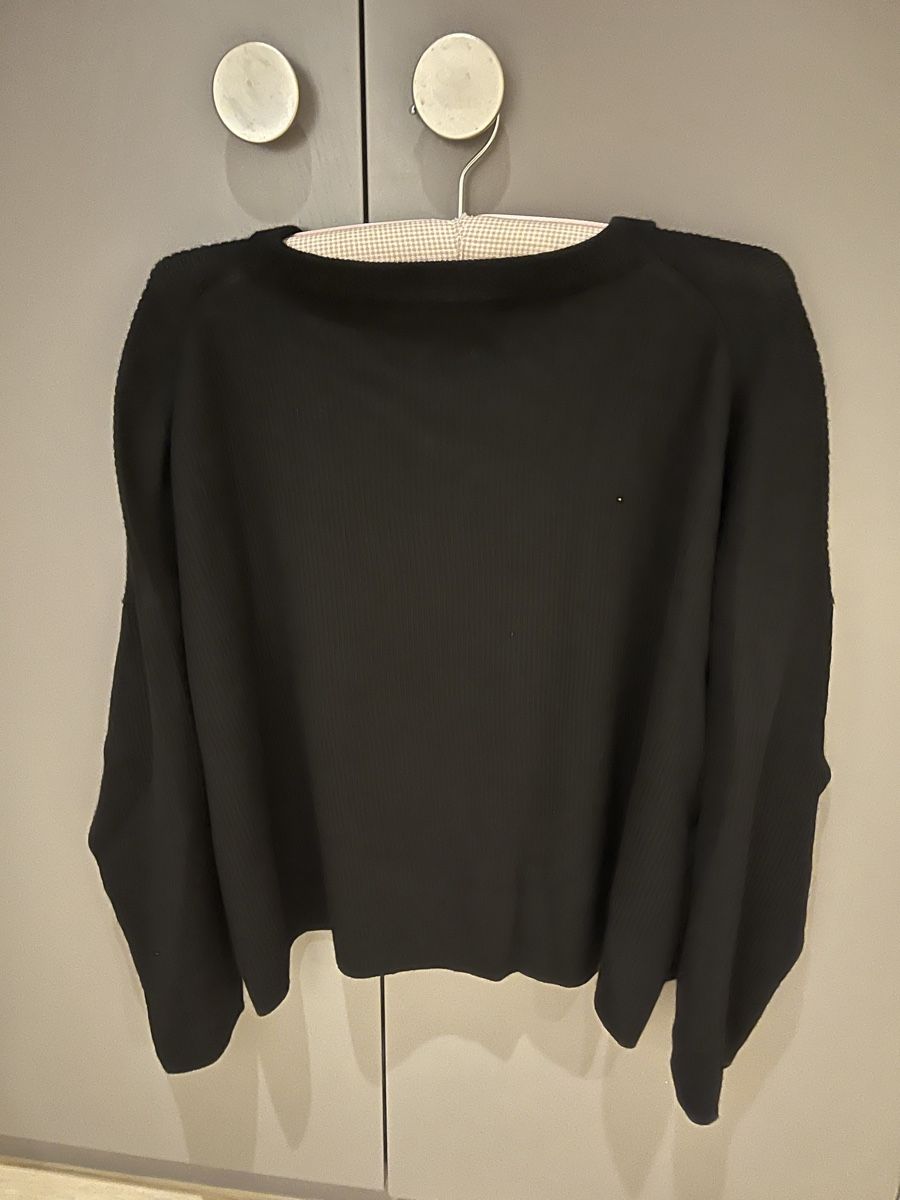 Maglioni & Felpe: Schwarzer AQRoss Pullover, Gr. M/L, 100% Alpaka Wolle – Usato da Schönenberg ZH venduto da mobalux1 1