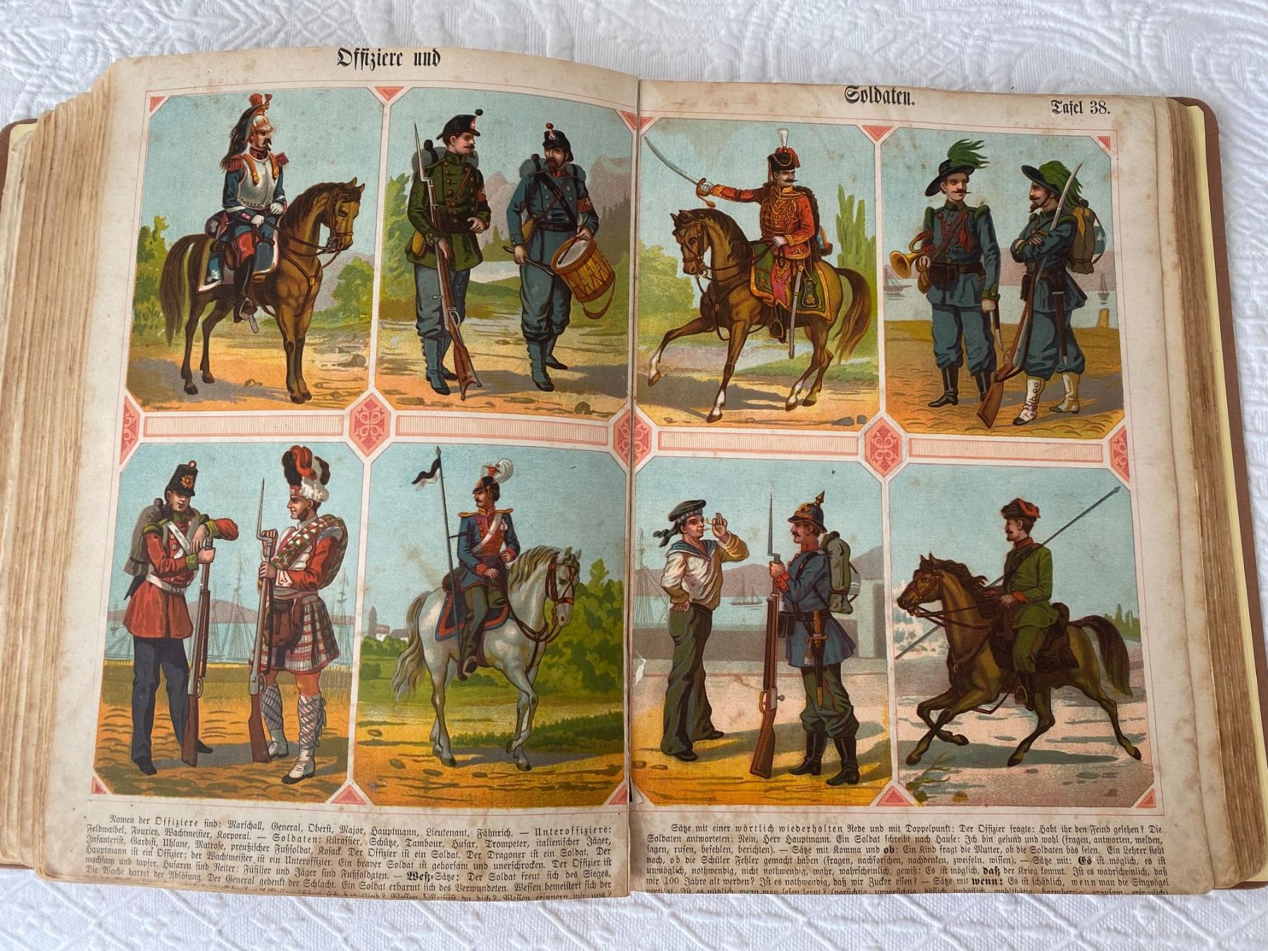 Libri: Antikes Kinderbuch "J. Staub's Bilderbuch" – Usato da Unterterzen venduto da bac_287t 7