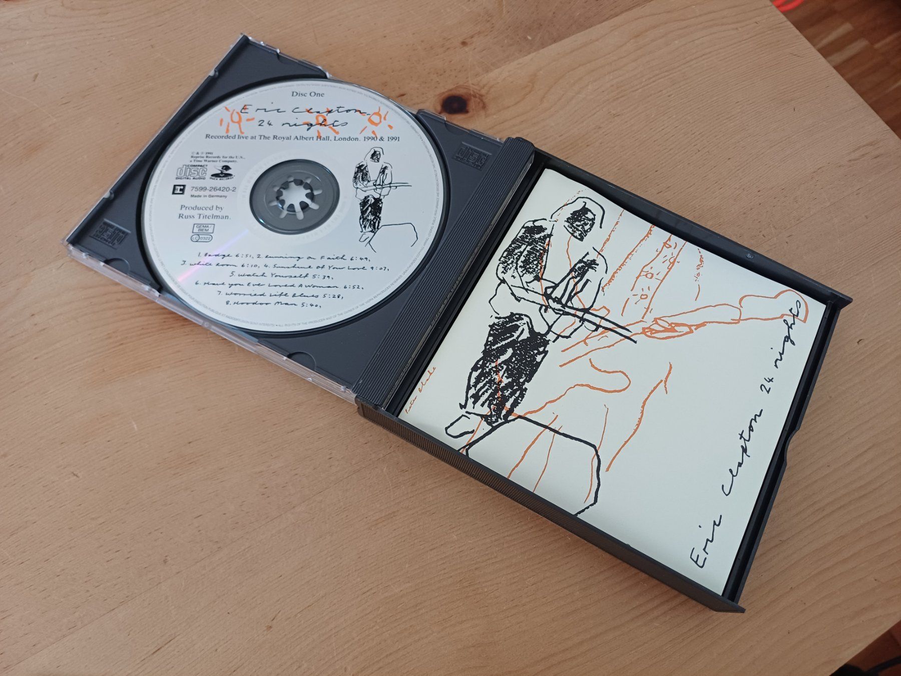 CD: Eric Clapton - 24 Nights (Doppel-CD live) – Usato da Jona venduto da Rreto71 2