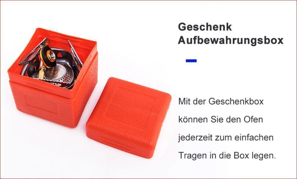 Griglie: Camping Gaskocher – Nuovo e nell'imballaggio originale da Burgdorf venduto da XJ6 1