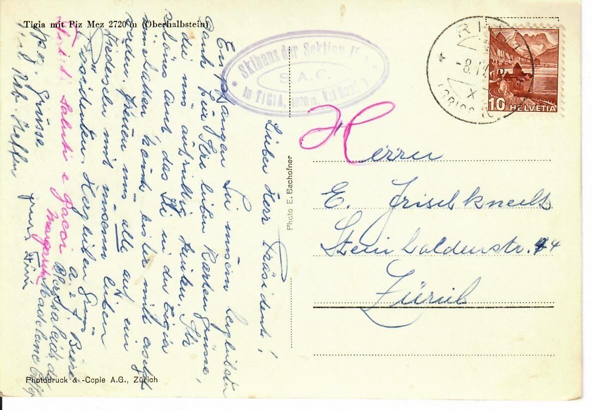 Cartes postales: Tigia – D'occasion à Hochdorf par Ziegel-16 1