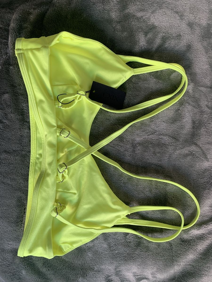 Costumi da bagno & Bikini: Ensemble pole dance ✨CXIX jaune néon L – Nuovo e nell'imballaggio originale da Lausanne venduto da Xiaoxi 5