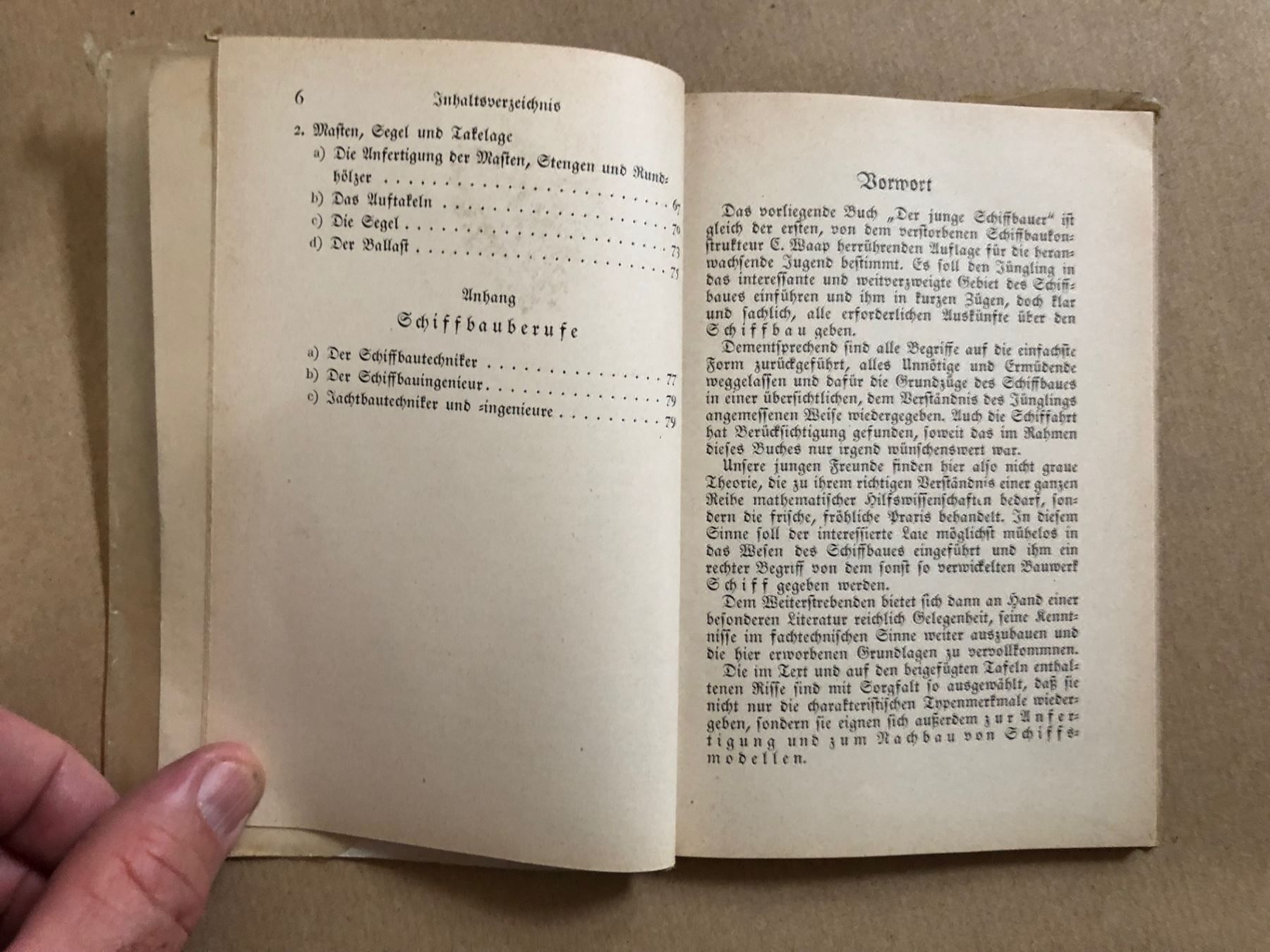Libri: Artur Tiller: Der junge Schiffbauer. – Usato da Zürich venduto da allp 5