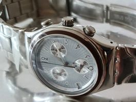 CURLING FAMOUS Swatch Irony CHRONO ★ ungetragen