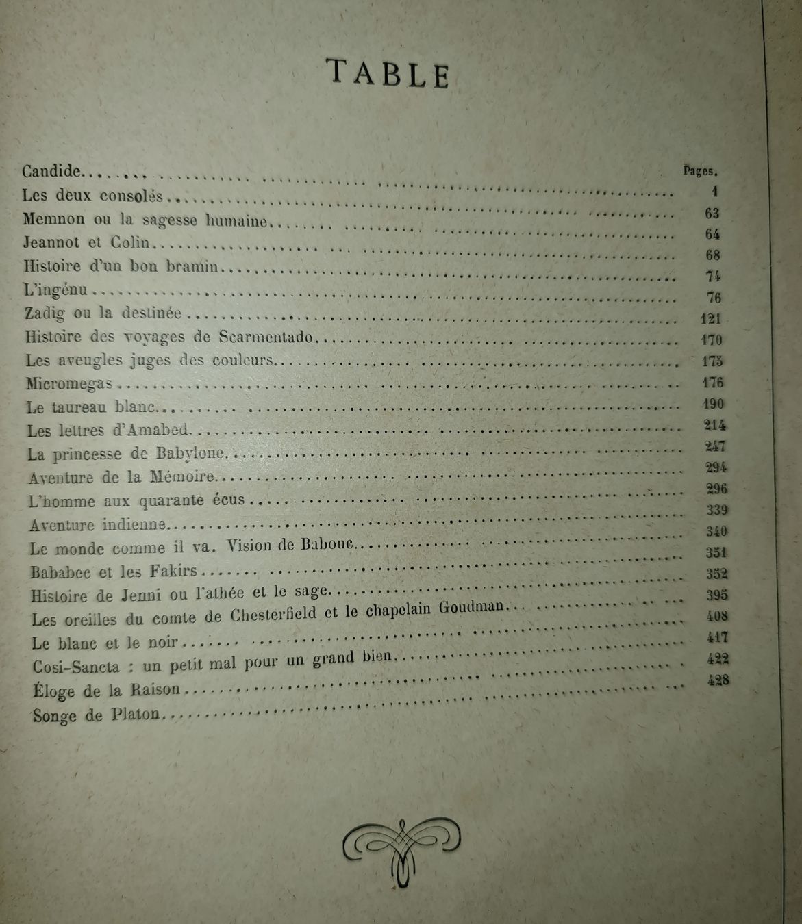Libri: Romans de Voltaire. – Usato da Cortaillod venduto da signep 4