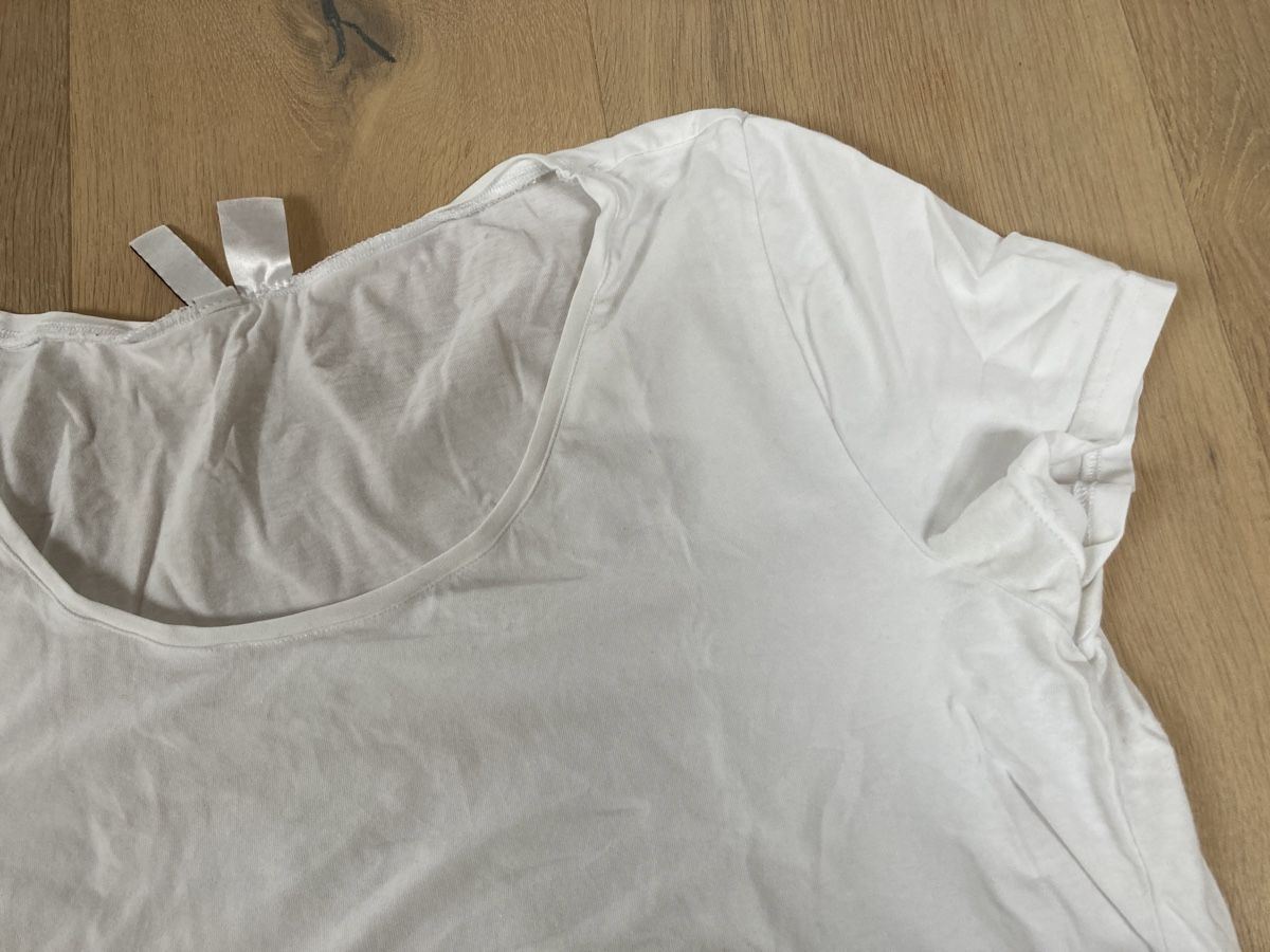 C&A T-shirt: Basic T-Shirt Weiss, Gr. L – Usato da Eggenwil venduto da Lissi82 1