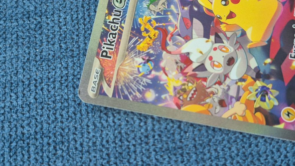 CARTA POKEMON 30 ANNIVERSARIO PIKACHU EX 150/128 ITA (Neu (gemäss ...