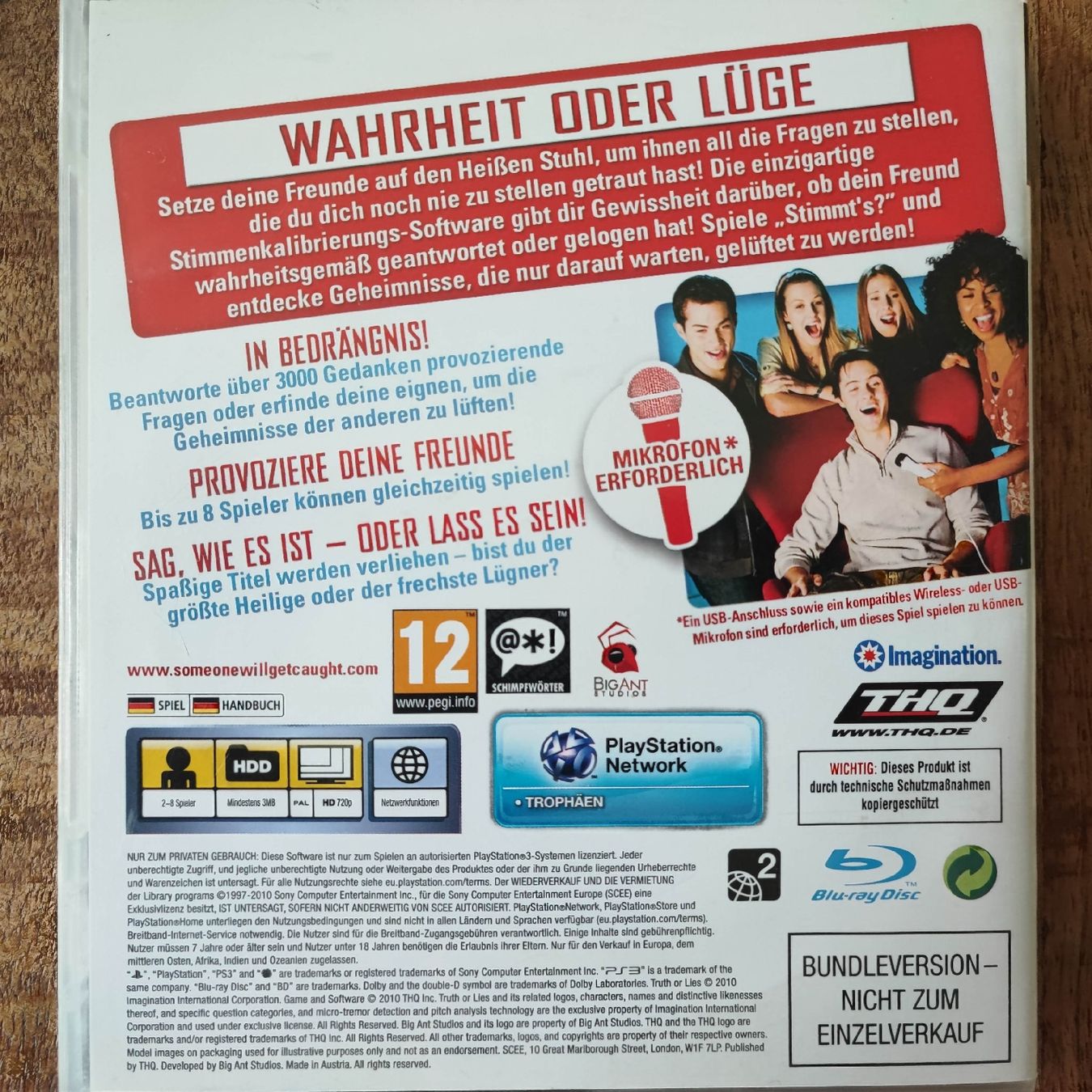 Sony Giochi: Stimmt's? Wahrheit oder Lüge - PS3 Spiel  – Usato da Dübendorf venduto da kb86_MOVIE 1