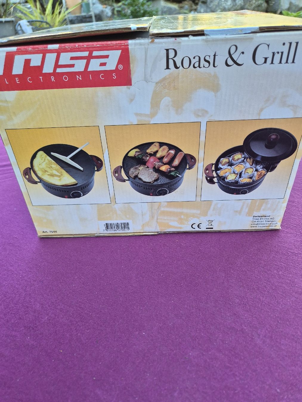 Elettrodomestici da cucina: Trisa Roast & Grill Multi-Röster neuwertig – Usato da Krauchthal venduto da SamsPuce 1