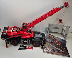 Lego Technic Set 42082 Geländekran, Jahr  2018 komplett