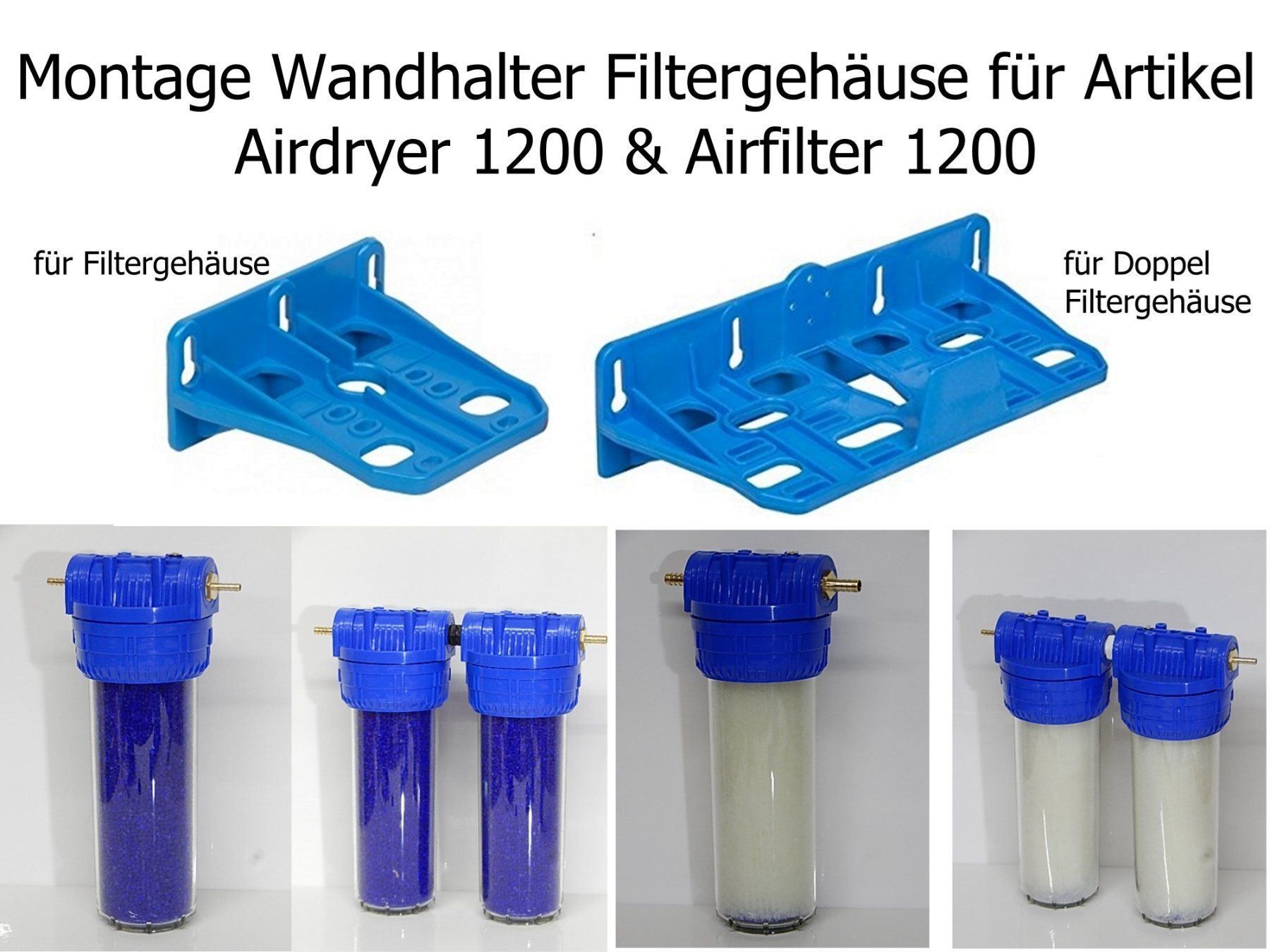 Altro in Accessori per animali: Doppel Mont. Wandhalter Filterhäuse 1200 – Nuovo e nell'imballaggio originale da Hittnau venduto da Silvio50 2