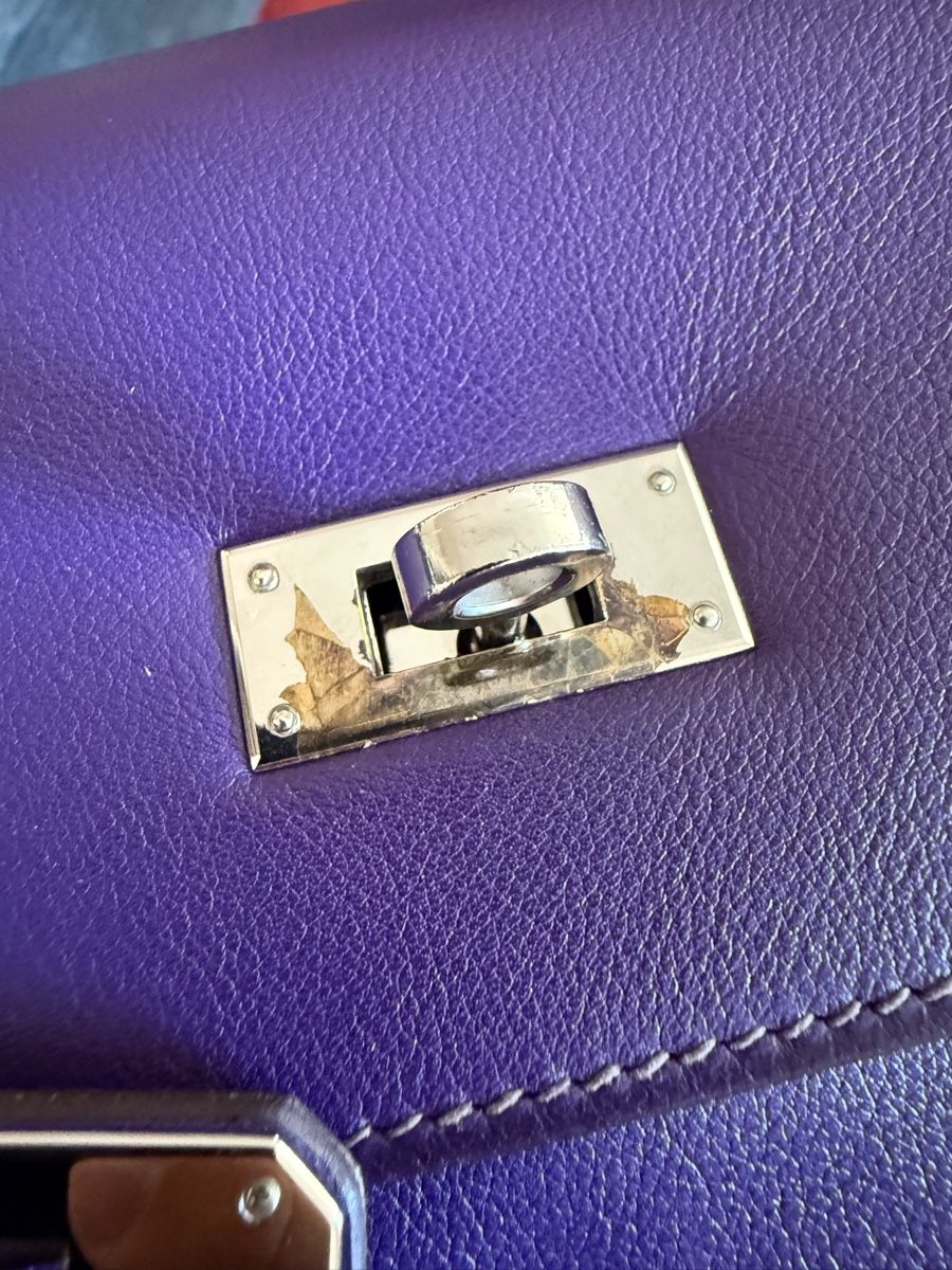 Hermès Taschen für Damen: Hermès Kelly 32 Purple 2010 – Gebraucht aus Genève von SG_73 2