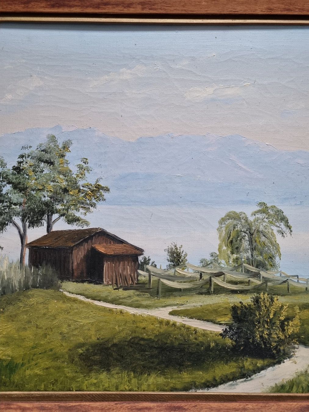 Tele & Cornici: Magnifique tableau d'Eugène Devaud de Madelin – Usato da Grand-Lancy venduto da Evelyne010 3