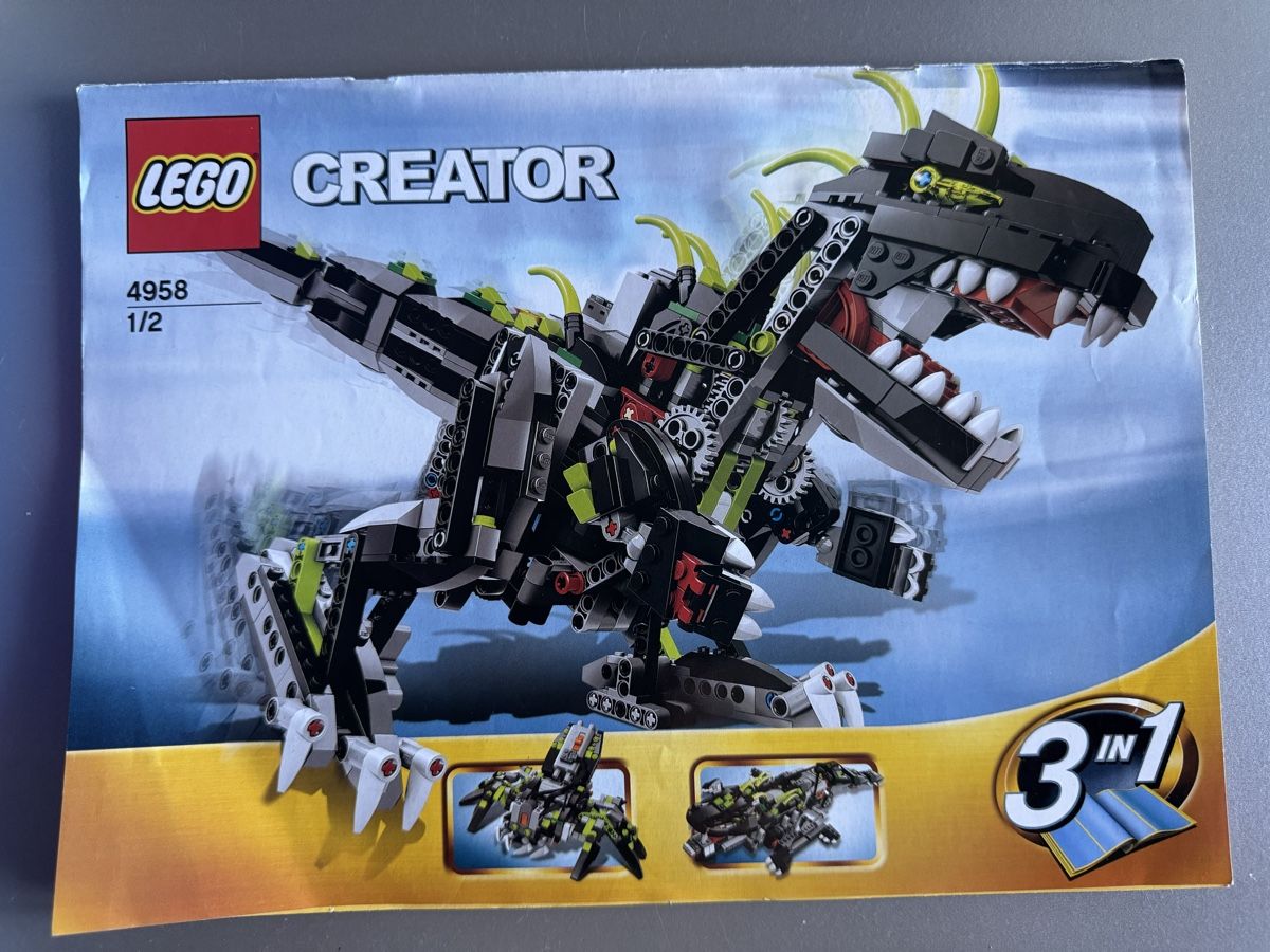 Lego Kit di costruzioni: Lego Creator - Monster Dino 4958 – Usato da Comano venduto da alice_x26x 4