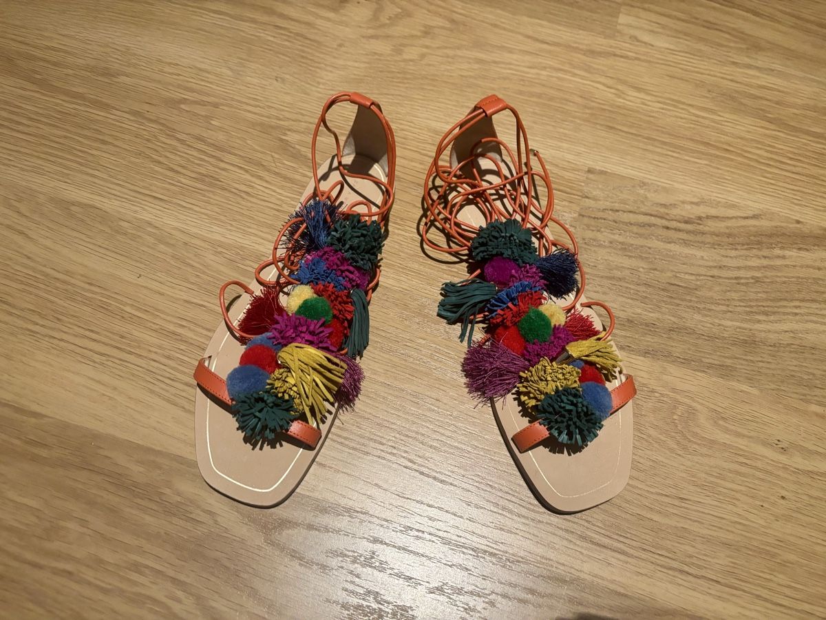 Zara Scarpe da donna: Zara Woman Sandalen Boho – Nuovo (secondo la descrizione) da Baden venduto da Tiffany6878 4