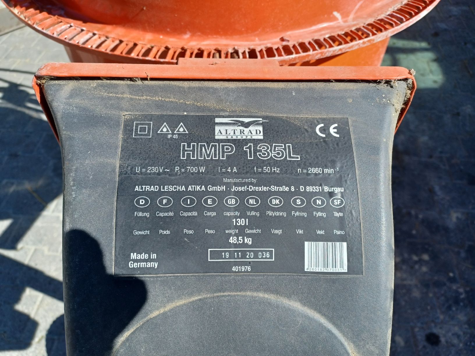 Tutte le macchine: betonmischer – Usato da Boswil venduto da Turbo92 2