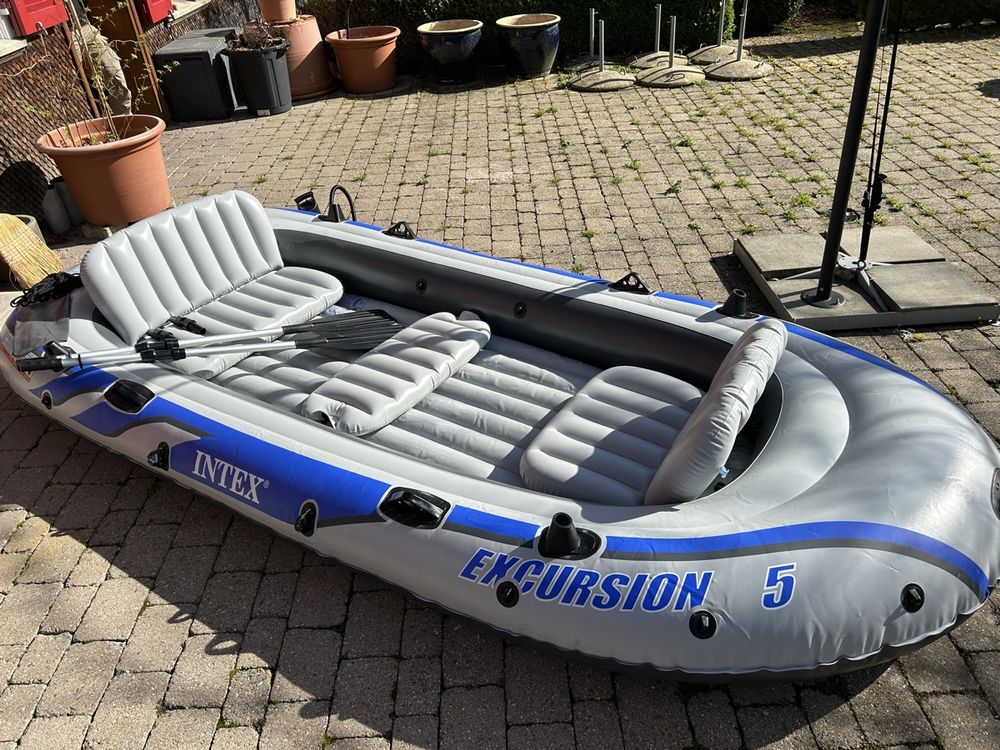 Schlauchboot Intex Excursion 5 Kaufen auf Ricardo