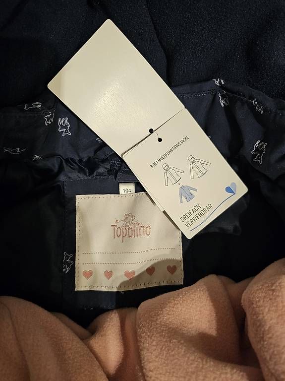 Jacken & Mäntel: Warme Jacke Mädchen Gr.104 Neu mit Etikett – Neu und originalverpackt aus Zweidlen von Huba 1