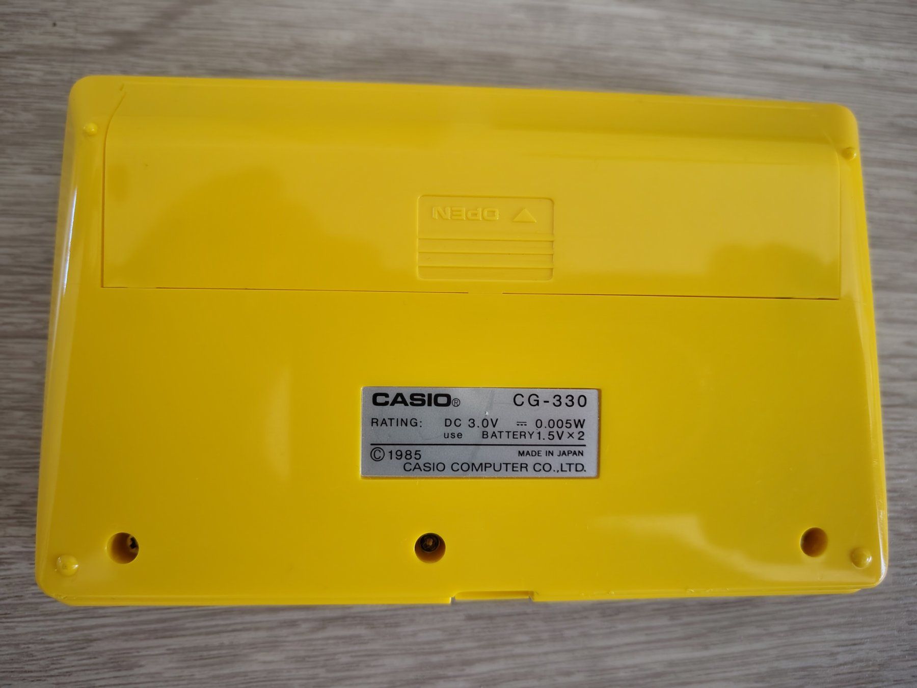 Casio Console: LCD Game Casio Submarine Battle CG-330 – Usato da Schachen LU venduto da retrogamer 3