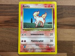 Pokemon Trading Karte Ponita