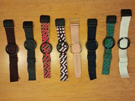Swatch POP Uhr Armbänder 8 Stück diverse Modelle
