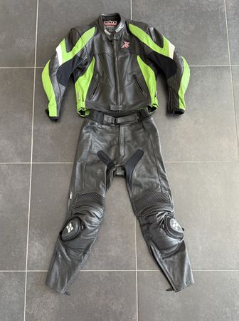 Motorrad Lederkombi IXS Gr. 52/54