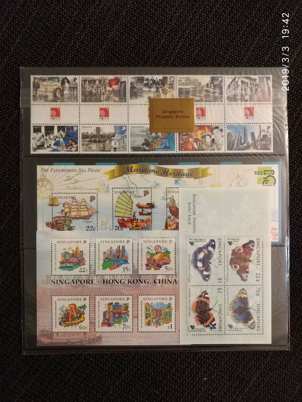 Timbri: 1999 Singapore Stamp Collection Book – Nuovo (secondo la descrizione) da Baden venduto da p2t2b2 1
