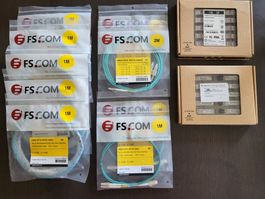 Glasfaser-Konvo: 10x 10G SFP+ SR +10x 1G SFP SX (HP) +9patch
