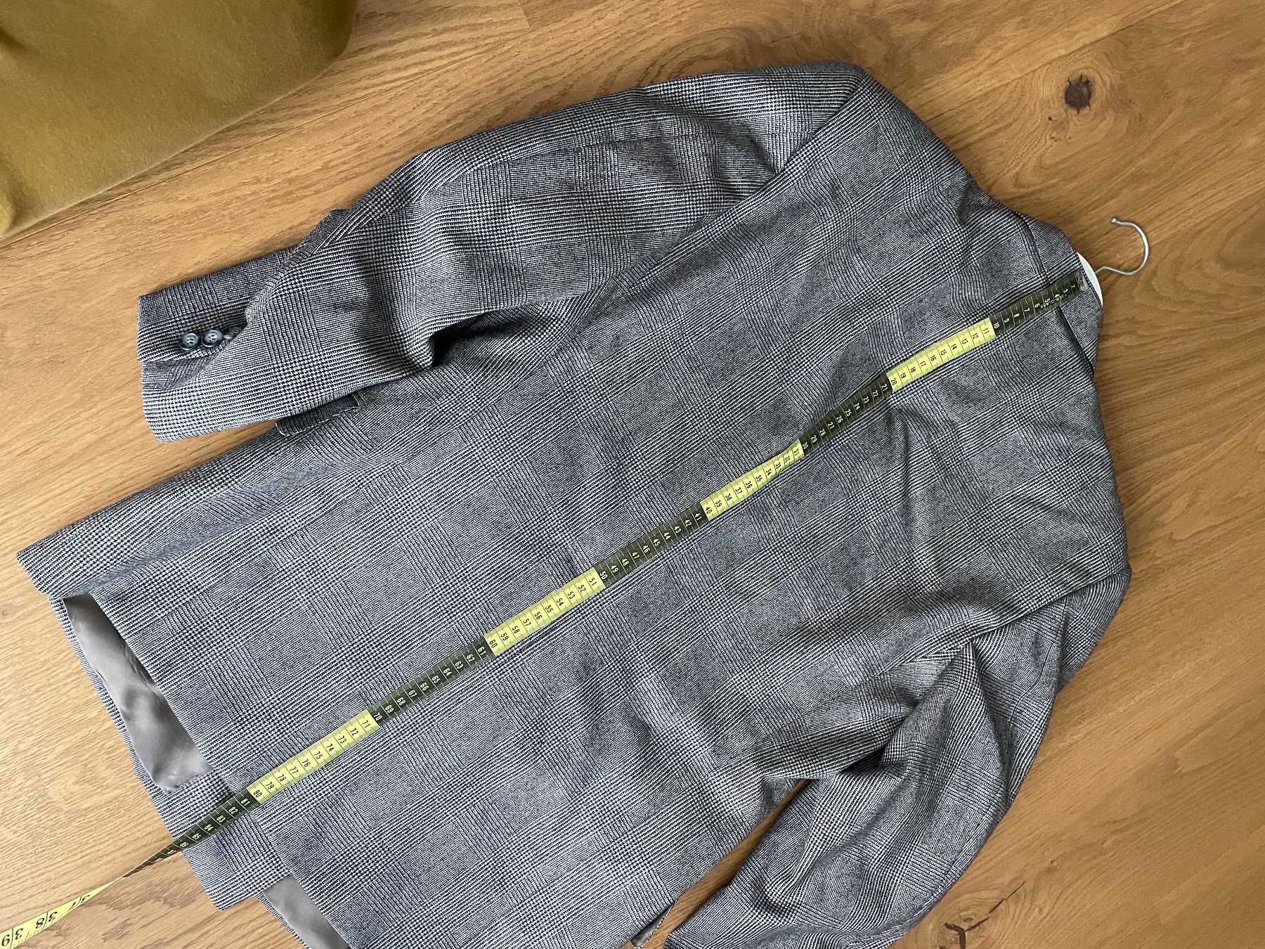 Corneliani Giacche: Corneliani Doppelreiher Blazer Glen Check grau/blau – Usato da Lyss venduto da Sandroloco 7